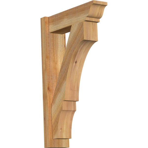 Ekena Millwork Balboa Rough Sawn Traditional Outlooker, Western Red Cedar, 6"W x 20"D x 32"H OUT06X20X32BOA01RWR - main